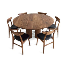 Ella Round Walnut Dining Table by S10Home