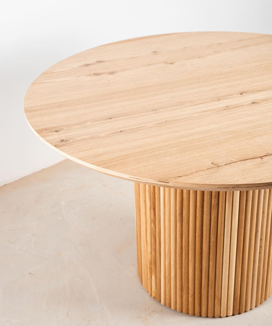 Chiara Oak Dining Table 140 cm