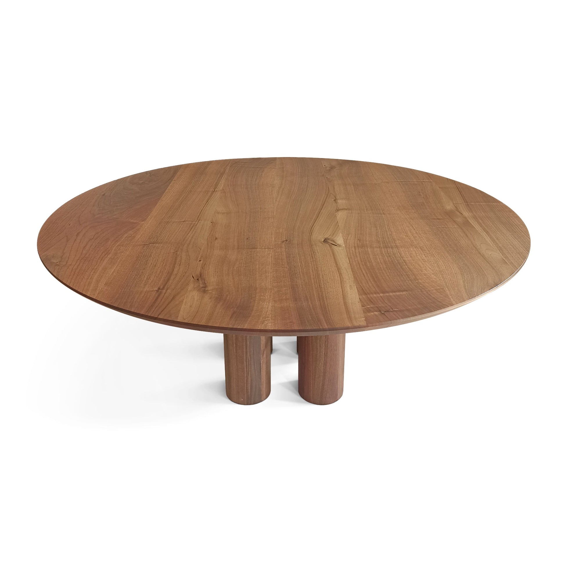 Ella Round Walnut Dining Table by S10Home