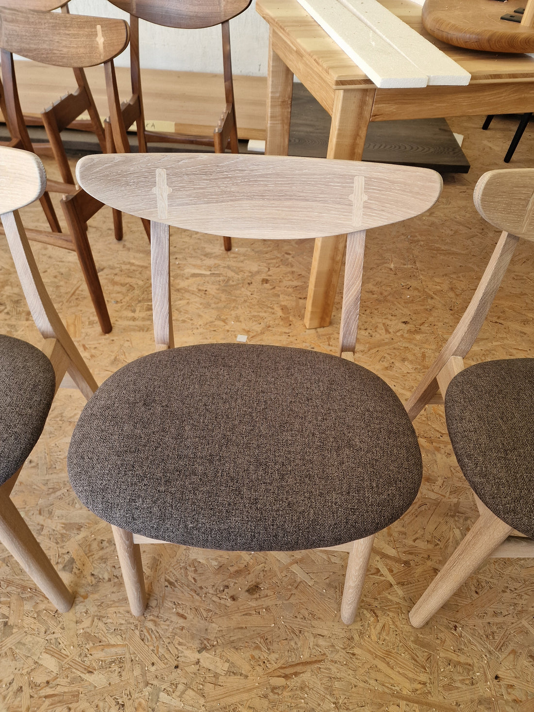 Eva Cotton Oak Dining Chair - 4 available