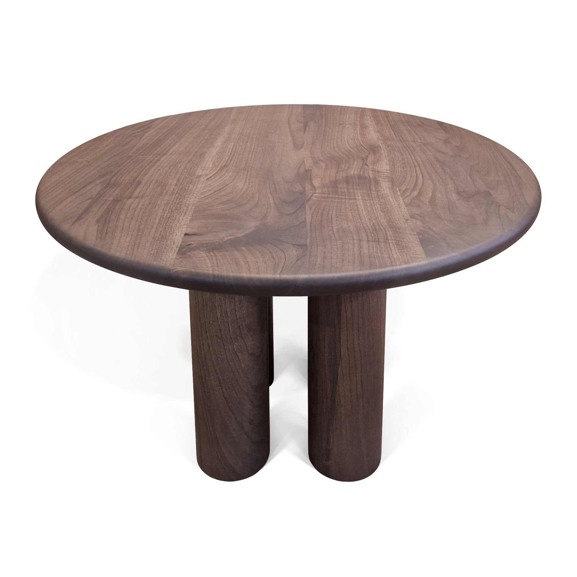 Ella Round Walnut Dining Table by S10Home