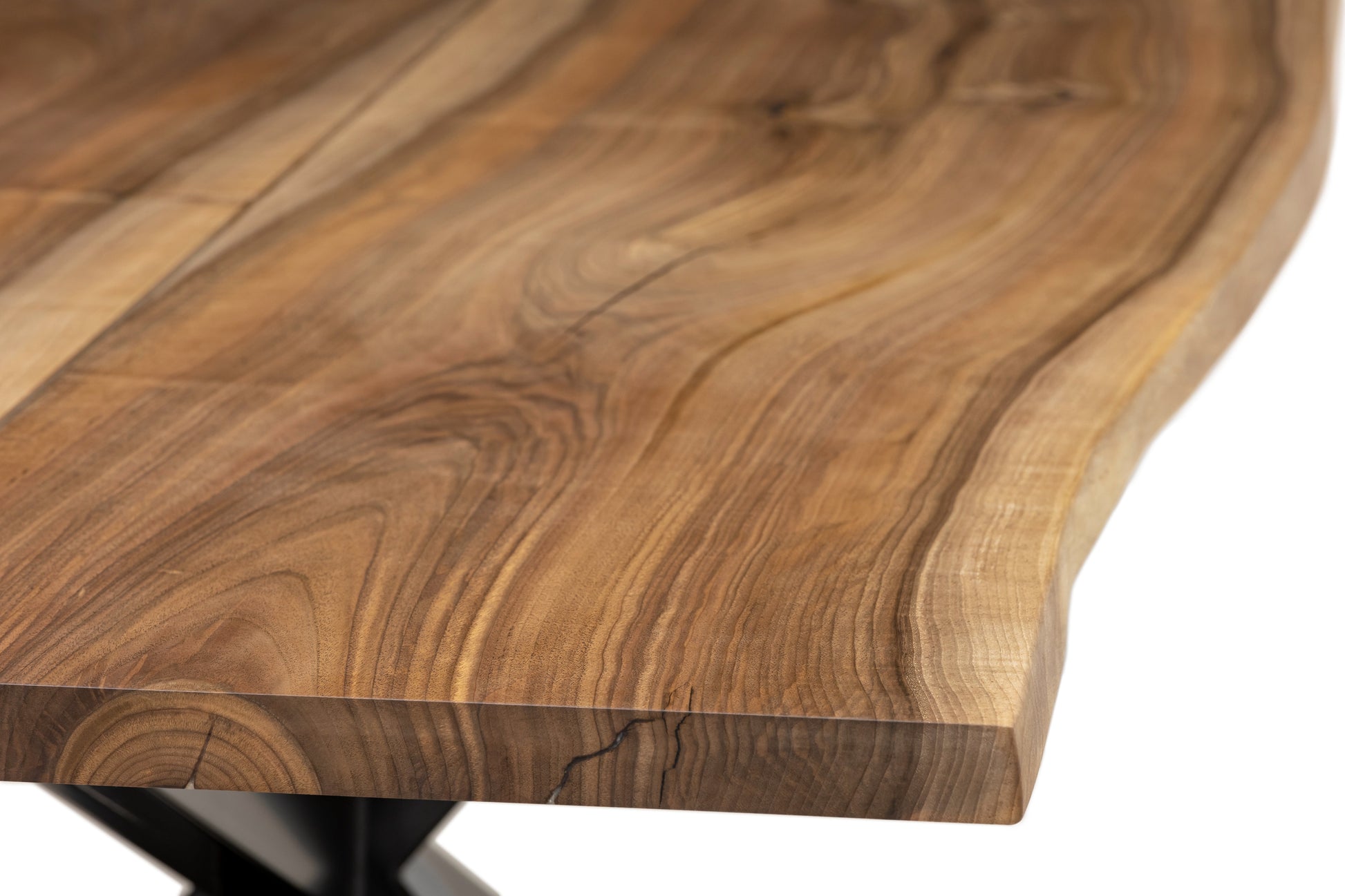 Julia Extendable Walnut Dining Table Spider Leg by S10Home
